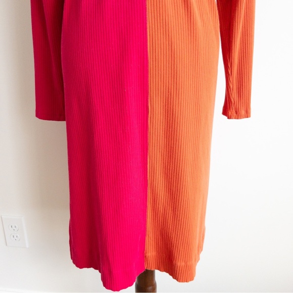 Daily Practice Colorblock Ribbed Yoga Duster Cardigan Robe - Picture 9 of 14